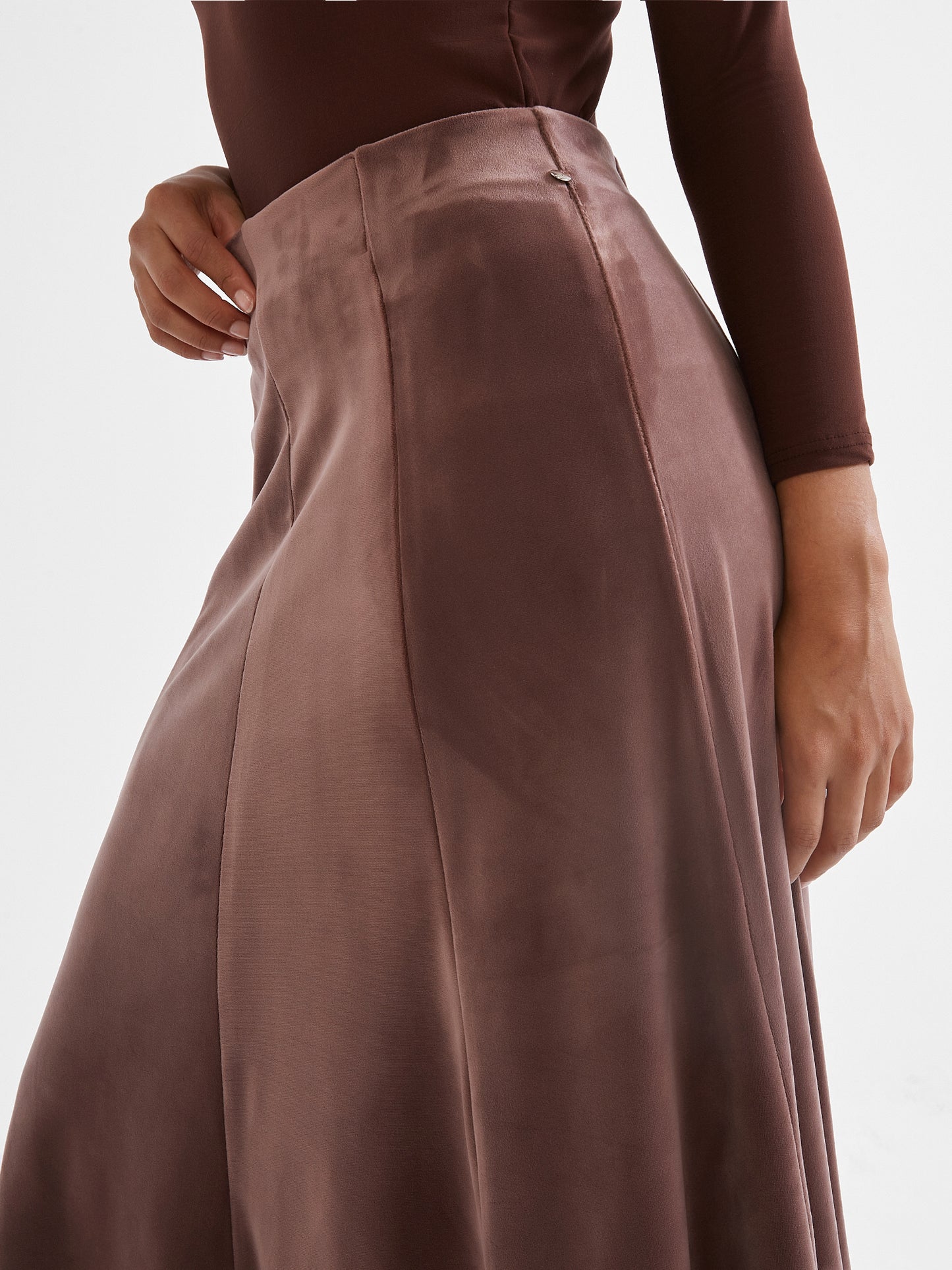 D.LIGHT Velour Skirt