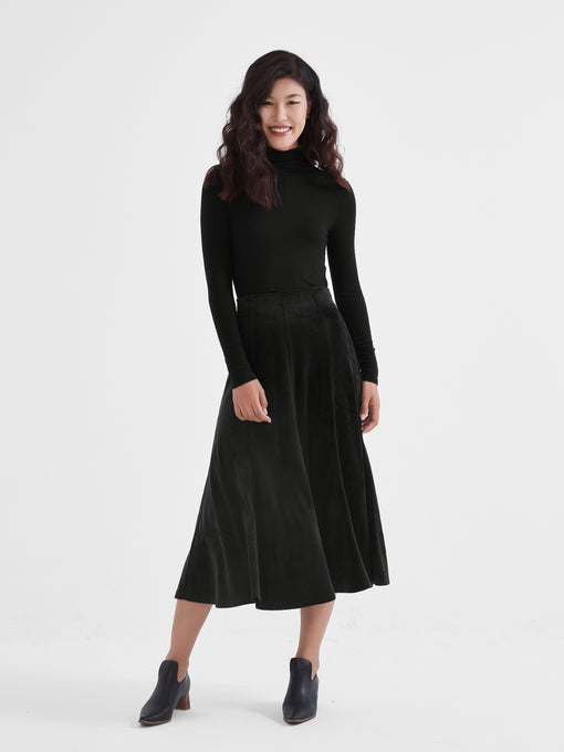 D.LIGHT Velour Skirt