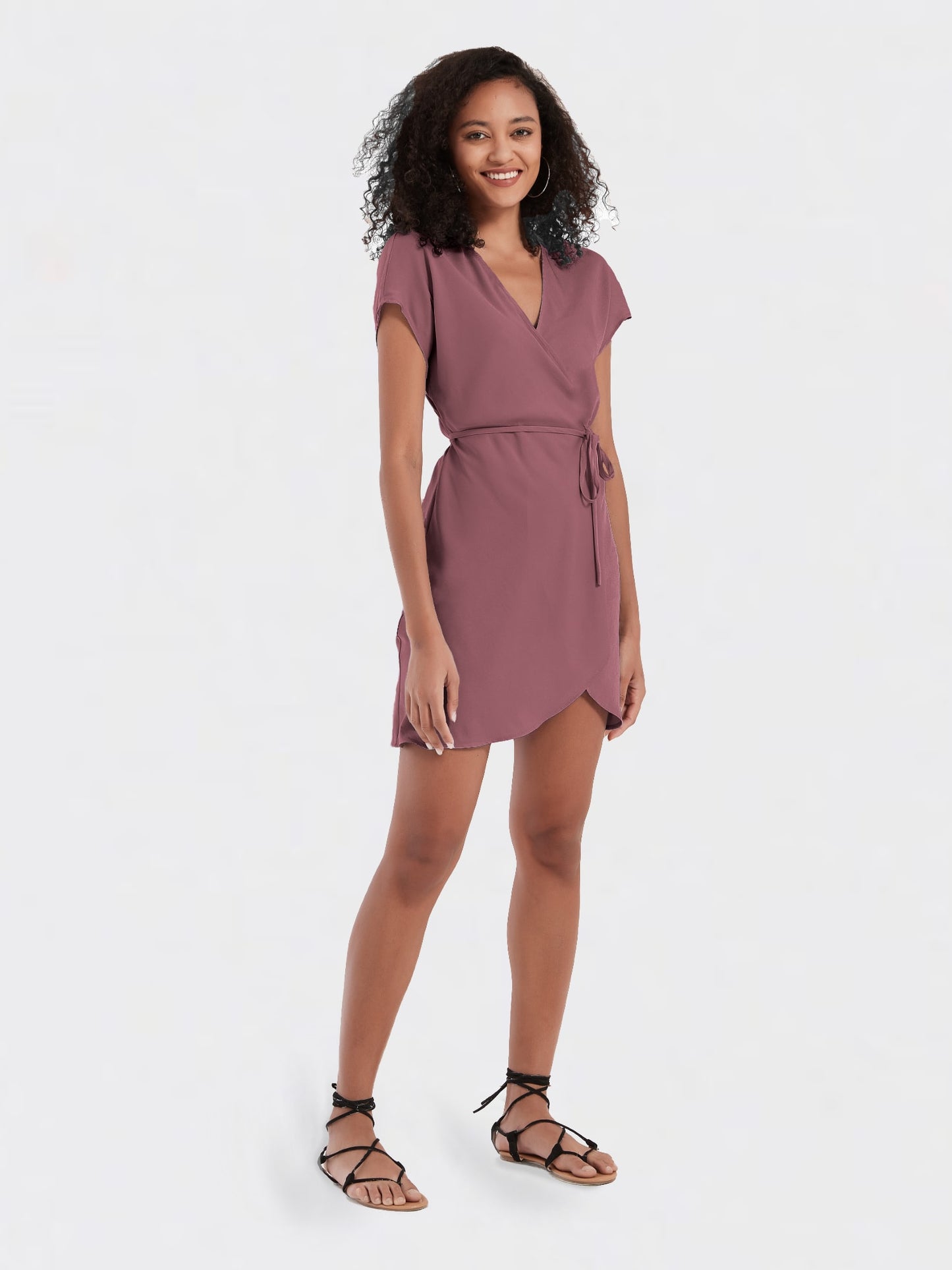 Tulip Wrap Dress