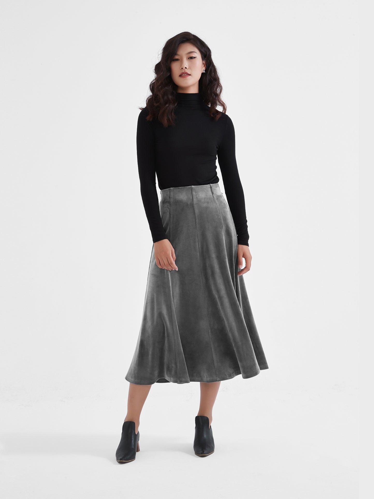 D.LIGHT Velour Skirt