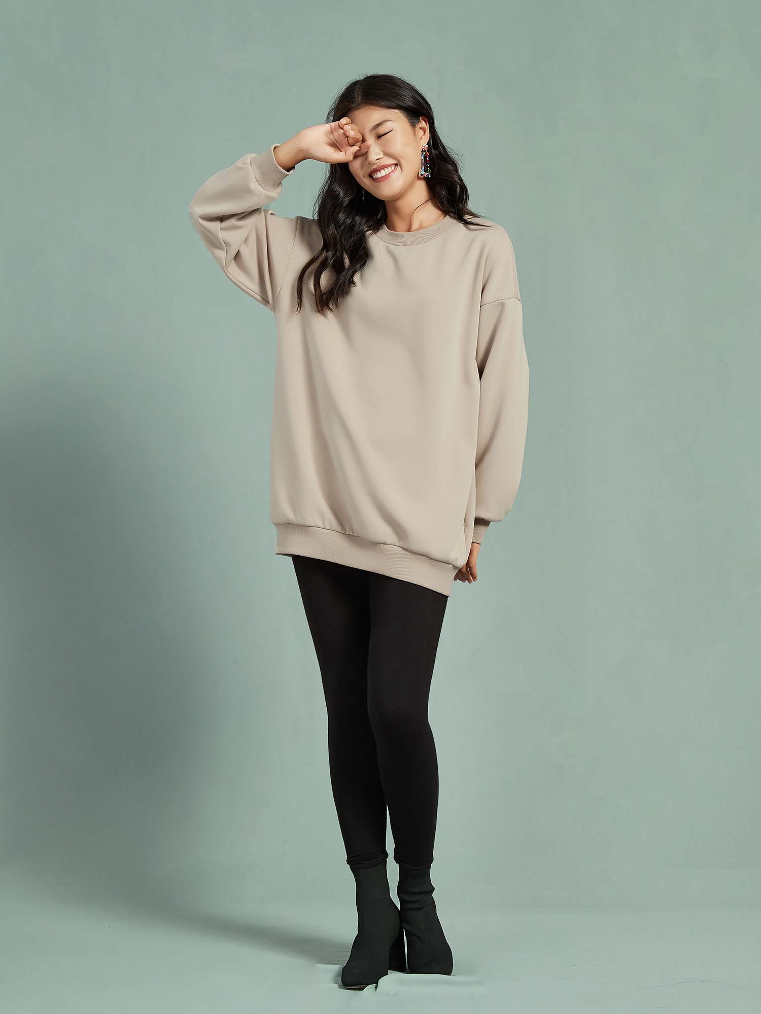 Cubby Sweater, Oversized