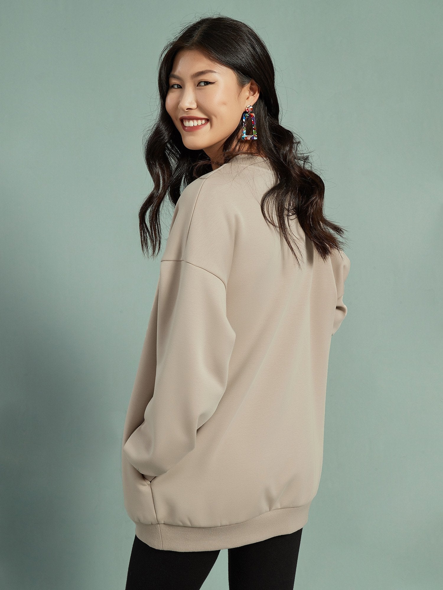 Cubby Sweater, Oversized