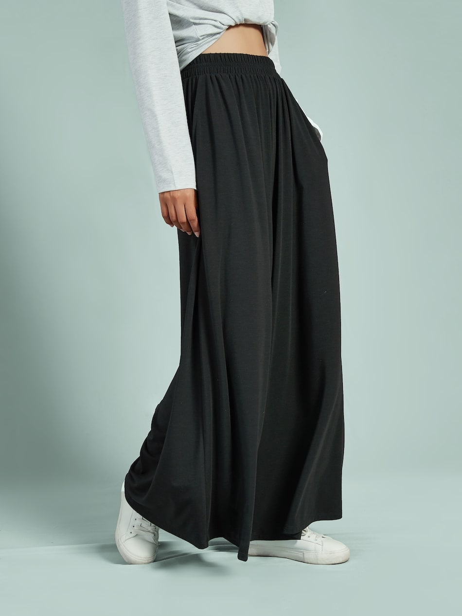 FLOWY Pants | Extra Soft, Extra Wide Palazzo Pants | SUPESU Classic Black / 3 FLOWY Pants | Extra Soft, Extra Wide Palazzo Pants | SUPESU Classic Black / 3