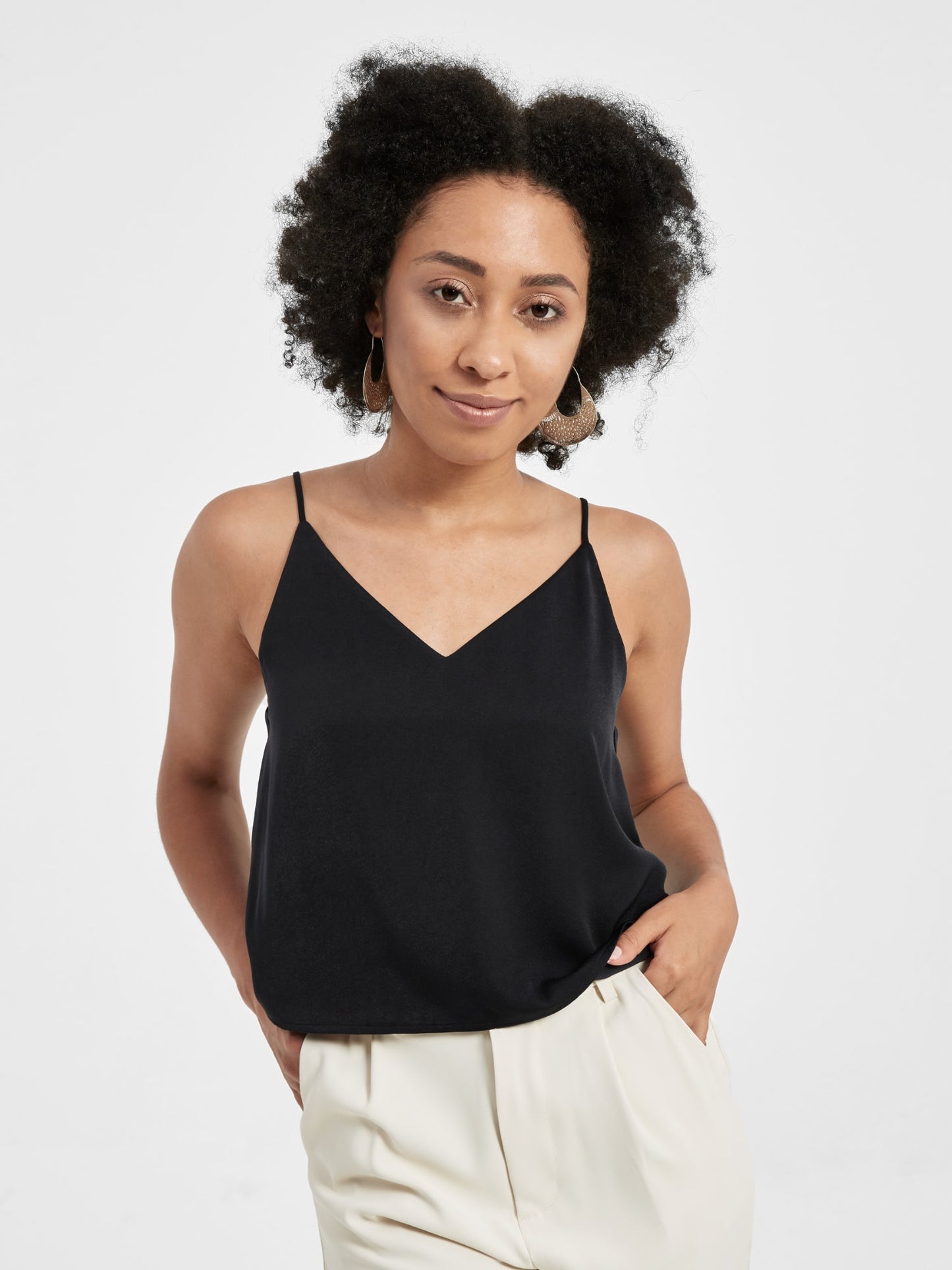 Serena Top, V-neck